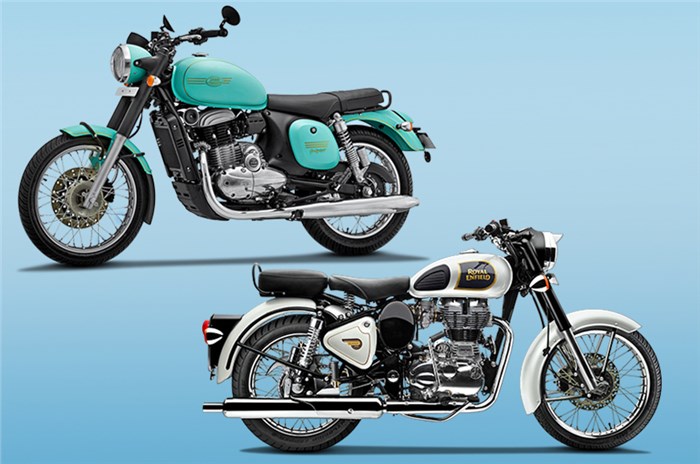 Jawa Forty Two vs Royal Enfield Classic 350: Specifications comparison
